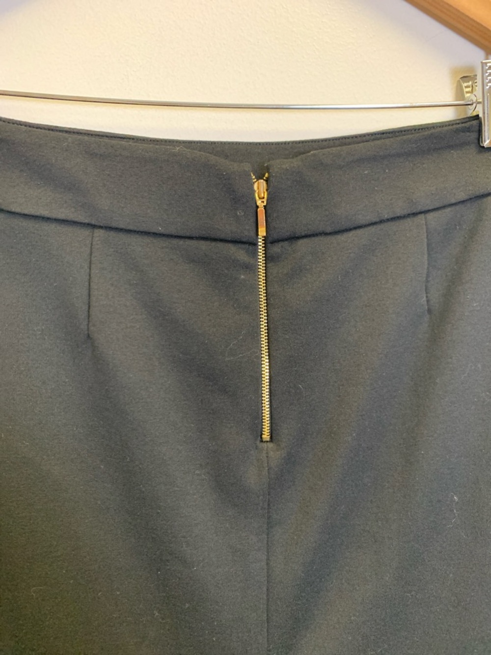 New York & Company Black Pencil Skirt with Gold Studs - Picture 4 of 5